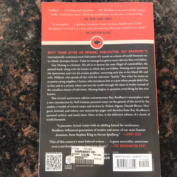 Fahrenheit 451, 60th Anniversary Edition - Picture 3 of 5